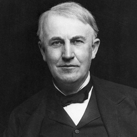 “Thomas Edison. He was nothing more than a money hungry guy who stole the ideas of him competitors. He burned down Teslas laboratory and killed an elephant to show people how dangerous Teslas idea was. Funnily enough the electricity we use today is the on